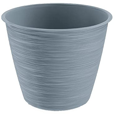 Pot de Fleurs 1L, 147x147x124 mm, Gris Clair