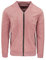 Evoga Veste Veste Homme Suède Slim Fit Veste Bomber à ongles, Rose Mod. College, L