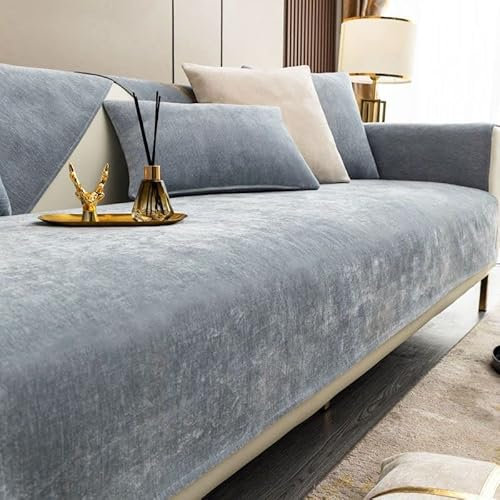 L-Förmige Sofabezug Sofahusse L U Form Rechts Links Couchbezug Grau Sofabezüge Sofa/Couch überwurfdecke, Couch Überwürfe Sofahusse Sofaüberwürfe rutschfest Sofa Abdeckung (Color : #32, Size : 70x120