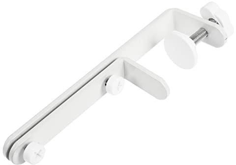 SEWOART Desk Clamp Metal Hole Board Rack Pegboard Fixing Bracket Peg Board Shelf Stand for Home Storage