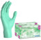 ARNOMED Guantes nitrilo talla XS, verde, guantes de nitrilo, 200 unidades (2 cajas), guantes nitrilo desechables sin polvo, guantes de goma sin látex, guantes nitrilo en tallas XS, S, M, L y XL