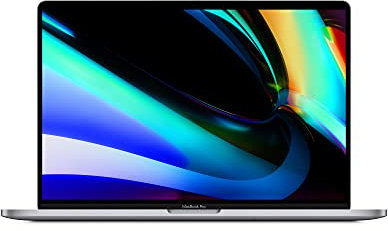 2019 Apple MacBook Pro con Intel Core i7 2.6GHz (16-inches, 16GB, 512GB SSD Storage) (QWERTY English) Grigio Siderale (Ricondizionato)