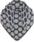 KNIT FACTORY - Dreiecksschal Liva - Damen Strickschal mit Wolle - Gestrickten Schal mit Punkt-Muster - Hochwertige Qualität - XXL Schal - 180x75 cm - Anthrazit/Grau