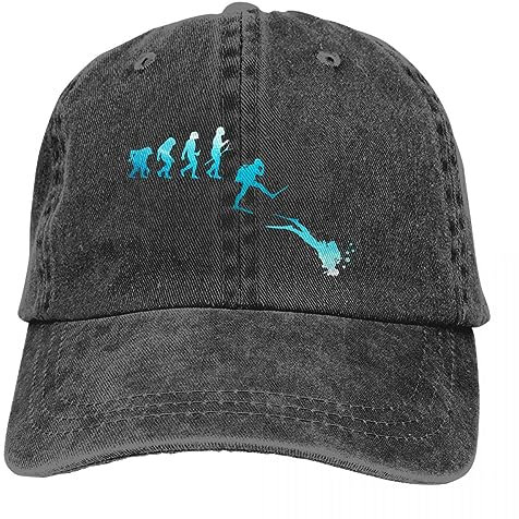 YUONME Baseball-Kappen Evolution Baseballkappe Herren und Damen Outdoor-Sport-Sonnenschutz Rebound Taucherhut Hip-Hop-Kappe Geburtstag