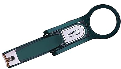 Nagelknipser mit Lupe - Nagelknipser für ältere Menschen | Maniküre-Zubehör für Erwachsene für Salon, Massagesalon, Zuhause, Reisen, Geschäftsreise