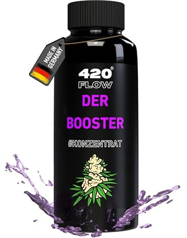 420Flow® Booster für Cannabis – Maximiert Geschmack & Blütenpracht ab der 5. Woche – Beschleunigt Blütenwachstum für harzige, große Blüten (500ml)