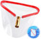 Épuisette Professionnelle pour Piscine, Épuisette de Surface pour Piscine, Filet de Fond Piscine Professional avec Grand Capacité, Piscine Épuisette, Epuisette Aquarium, Filet de Nettoyage de Piscine