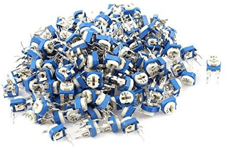 200 Ohm Vertikale Variable Widerstände Variabler Widerstand Trimmer Potentiometer Potentiometer Blau 150 Stück Spezielles Zubehör