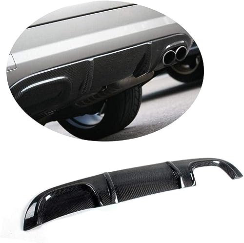 WuYyyyy Auto Heckstoßstange Lippe Diffusor,Für Mercedes Benz C Klasse W203 C55 AMG 2005 2006 2007 2008 Heckspoiler Wetterfest Anti Crash Kratzfest Stoßstange.,B
