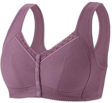 TYUIOP Quarter Cup Bra Front Fastening Bras for Women UK Red Seamless Bra Strapless Push Up Bras for Bigger Bust Plus Size Wireless Bra Strapless Backless Bra Front Opening Bra Non