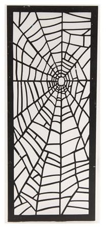 Halloween-Spinnennetz-Schablonen, Papierbastelarbeiten, Scrapbooking, Vorlagen für Weihnachtskarten