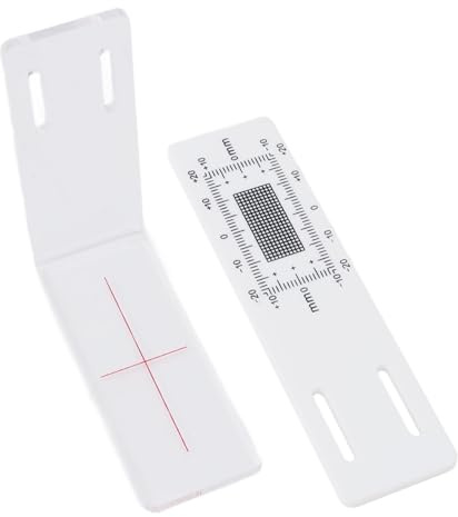 Riss-Monitor, Präziser ABS-Acryl-Standard-Rissmessgerät-Monitor für Ecken