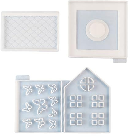 3 unids/set mariposa silicona molde para bricolaje yeso vela titular ornamento concreto molde resina moldes moldes decoraciones