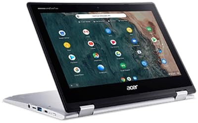 acer Chromebook Spin 11 311 CP311-2H 2 en 1 Laptop Touch | 11.6 pulgadas 1366x768 HD | Celeron - N4000-64GB SSD Disco duro - 4GB RAM | 2 núcleos @ 2.6 GHz Chrome OS Negro