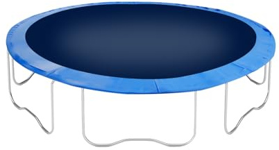 Housse de protection pour trampoline - Diamètre 480 450 420 360 300 240 cm - Protection des ressorts - Résistant aux UV - Résistant à la déchirure - Résistant aux intempéries - Accessoire de rechange