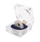 CHI-ENTERPRISE - Premium Massagering für den Finger | Antistress Ring | Akupressur Ring - Anxiety Ring | Inhalt: 1x Antistress Ring (silber/groß) mit Schatulle