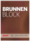 Brunnen 1052729 Briefblock / Schreibblock / Der Brunnen Block (A4, rautiert, 50 Blatt, 70 g/m²), weiß