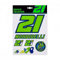 Morbidelli Aufkleber Morbidelli 21,Unisex,One Size,Multi