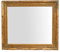 Biscottini Spiegel Gold 74x64x4 cm Made in Italy | Wandspiegel Holz | Badezimmerspiegel horizontal und vertikal | wandspiegel groß für das Haus