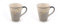 Cha Cult 2 X Becher Sao Keramik mit Goldauflage 0,3 l
