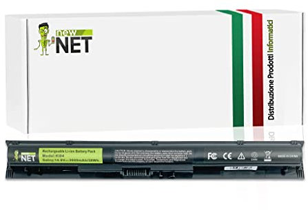 new net Batteries - Batteria [ 14.4-14.8 V - 2600 mAh - 38 Wh ] Compatibile con HP Pavilion 14-ab167TX 15-AB294UR 17-G020NR 15-AB175CY 15-AB234NL 15-AB547TX 17-g002ns 17-G021UR 14-ab027TX 15-ab050nz