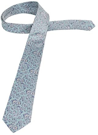 ETERNA Herren gemusterte Krawatte blau/navy One Size_H