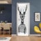 3D Türtapete Selbstklebend Türposter - Hirsch Abstraktes Tier Elch - Türaufkleber Fototapete Abziehen Und Aufkleben Türfolie Poster Tapete 77 X 200 Cm