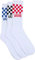 Vans Off The Wall Classic Crew Lot de 3 paires de chaussettes Blanc Pointure 41/40, blanc, taille unique