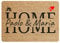 Tappeto Zerbino personalizzato con nome Famiglia Home Ingresso Casa 60x40 cm