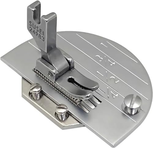 OZXCHIXU 1SET Needle Plate, Presser Foot, Feed Dog #24983+149057+E20 and Screws Compatible with JUKI Brother Single Needle Sewing