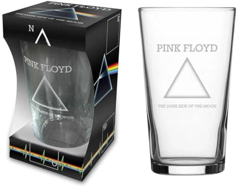 Razamataz Pink Floyd Beer Glass 50th Anniversary Dark Side of the Moon Pint 570 ml