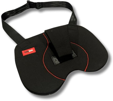 BABY SAFE - Ceinture de sécurité enceinte. Ceinture obligatoire à utiliser pendant la grossesse, réglable sur n'importe quel siège et voiture. Complément essentiel pour les femmes enceintes
