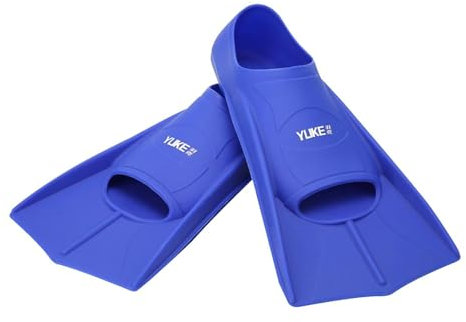 Aletas de Entrenamiento, Aletas de natación de Silicona para una Patada más Fuerte y rápida con Mayor propulsión, utilizadas para Entrenamiento, Aletas de natación Unisex, Aletas de natación Ligeras