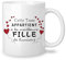 Yufansd Tasse Mug Cadeaux d'Inspiration pour Fille Adolescente Cadeaux pour Fille Idée Originale Cadeaux d'anniversaire Noël Saint-Valentin Cadeau École Céramique 350 ml (Fille)