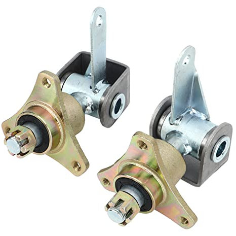 Radnaben mit 3 Stehbolzen, Lagerflansch für Quad-Bike, ATV, Go-Kart, Langlebiges Stahllegierungsmaterial, Anwendbares Modell: 6-Zoll-Reifen