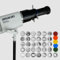 Bowens Mount Snoot Spotlight GOBO-Projektor – Kompatibel mit Aputure Amaran 60d, Amaran 100X/D, 200D/X, 150c/300c, 600x Pro, Godox SL60 usw. 5 Farbfilter, 31 Gobos