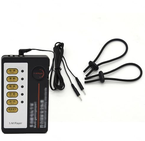 Elektro Shock Sex Toy, Penisringe E-Stim Sex Edelstahl Elektroschock Sex Toys Elektrostimulation Sm Sexspielzeug