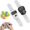 NHQZ 2x digitale Fingerzähler mit Handring + 50 Maschenmarkierer - für Golf & Stricken. Mini LED-Rundenzähler, rücksetzbar & praktisch. Perfekt zum Zählen von Runden/Reihen!