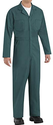 Red Kap Herren Overall aus Twill Arbeitsoverall, Fichtengrün, 50