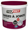Toupret 326020 Bande à joints pâte pour coller/lisser 4 kg
