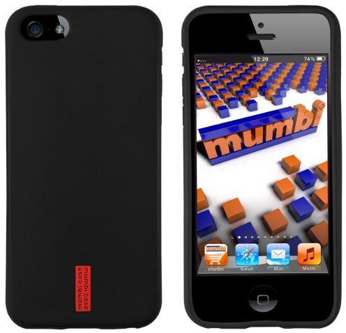 Mumbi Coque pour Apple iPhone 5C Noir