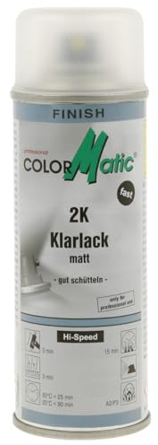 ColorMatic 375330 2K Hi-Speed Klarlack matt 200 ml