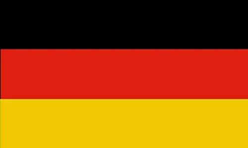 U24 Aufkleber Deutschland Flagge Fahne 12 x 8 cm Autoaufkleber Sticker