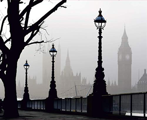 Fototapete FTNxxl0307 Vlies Fototapete, Non Woven, London, 330 x 255 cm, 3-teilig