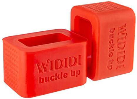 Wididi Auto Sicherheitsgurt Halterung Anschnallhilfe - Gurtschloss Halter aus strapazierfähigem Silikon - 2 Stück - Autozubehör - ideal für Kinder