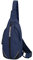 WATERFLY Anti-Diebstahl Sling Bag für Damen und Herren Brusttasche Hippie Crossbody Bag Multipurpose Daypack