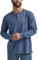 Wrangler Authentics Men's Long Sleeve Waffle Henley Shirt, Vintage Indigo, XXL