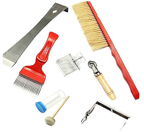 ParaCity Imkerei-Starterset, mit Imker-Anzug/Jacke, Handschuhe, Bienenenstock-Bürste, Königin-Greifklammer, Haken, ideal für professionelle Imker