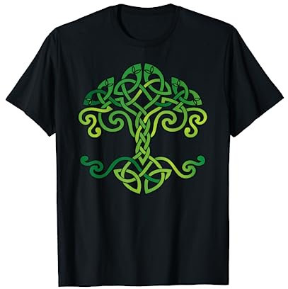 Keltischer Baum St Patricks Day, Irish, traditionellen T-Shirt