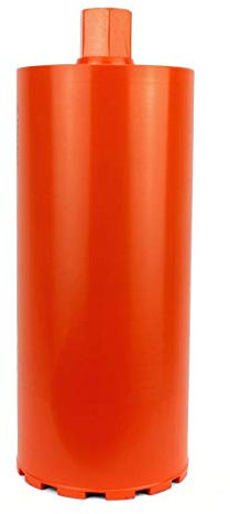 Weischer® - Diamantbohrkrone Kernbohrkrone Ø 245 mm | 400 mm Gesamtlänge | 1 ¼ Zoll Aufnahme | Bohrkrone Kernbohrer Diamantbohrer für Beton, Mauerwerk, Stein, Ziegel | langlebig & präzise